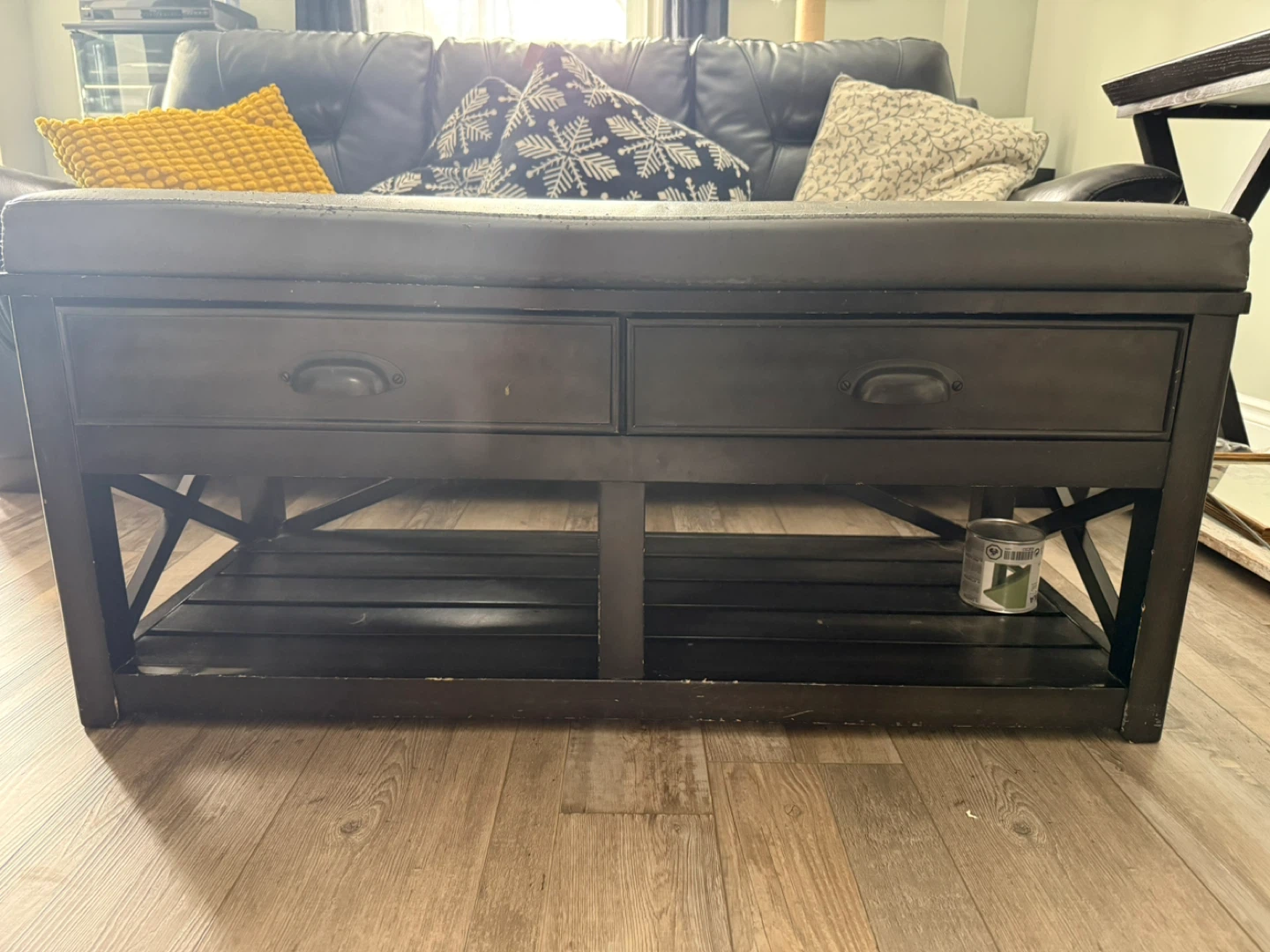 Storage Bench with Drawers