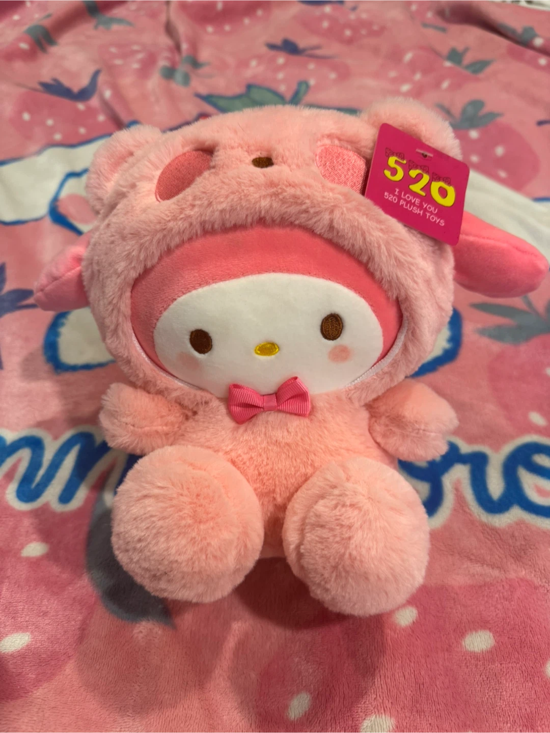 Pink My Melody Plush Toy