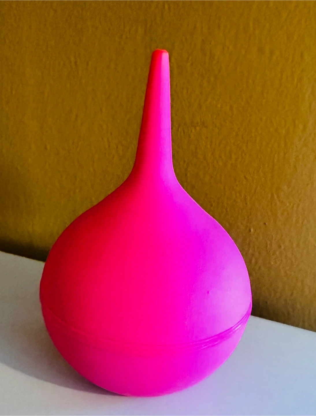 Bright Pink Rubber Bulb Syringe - photo 2