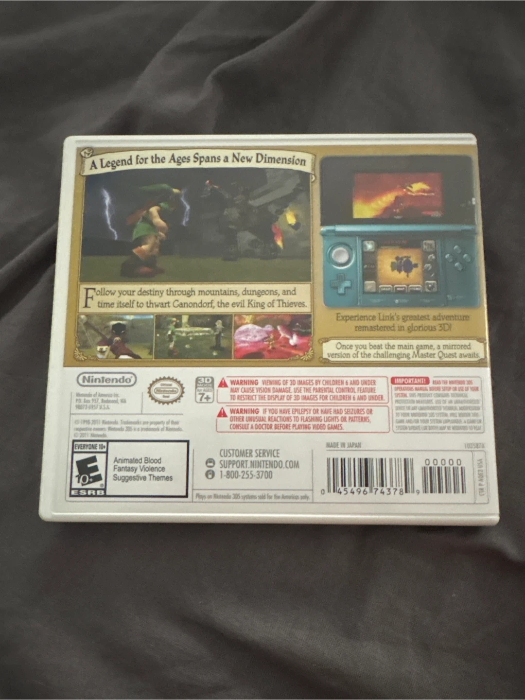 The Legend of Zelda: Ocarina of Time 3D for Nintendo 3DS - photo 2