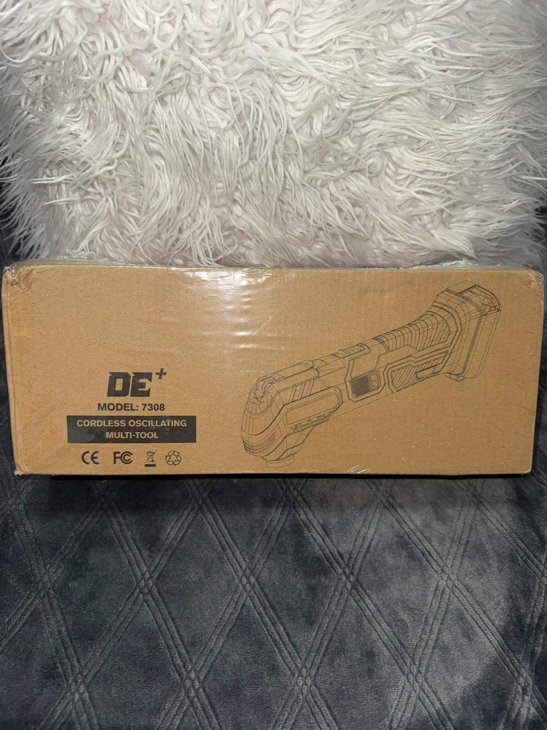 DE+ Model 7308 Cordless Oscillating Multi-Tool Kit