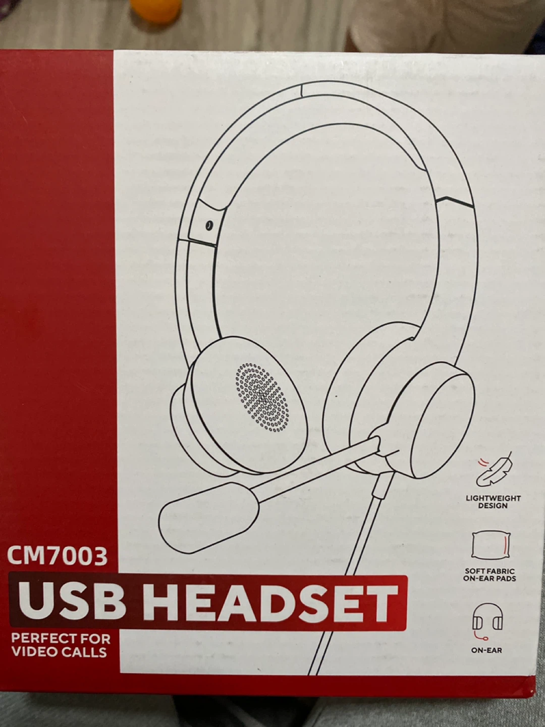 CM7003 USB Headset with Microphone