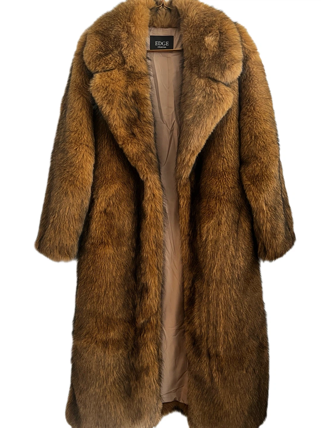 Brand new long  faux fur coat
