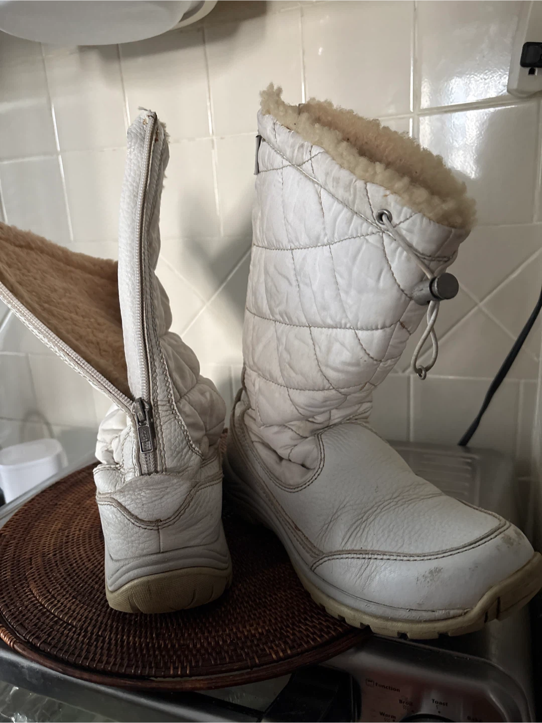 UGG Women's White Winter Boots