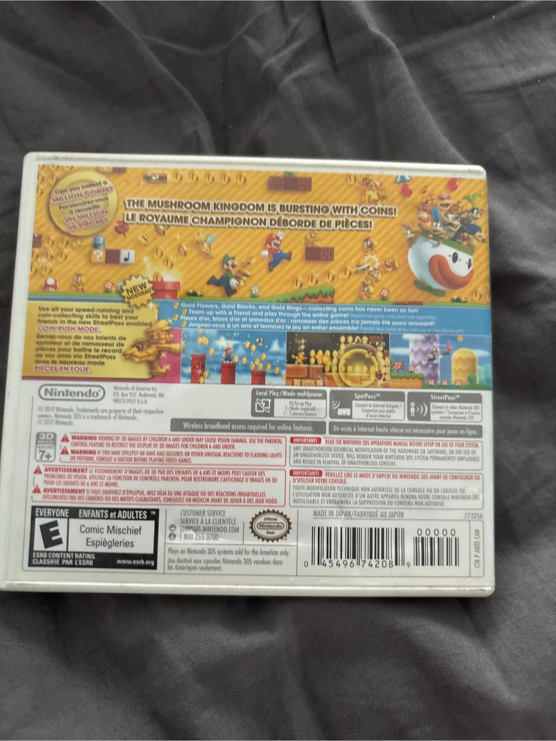 New Super Mario Bros. 2 Nintendo 3DS Game - photo 2