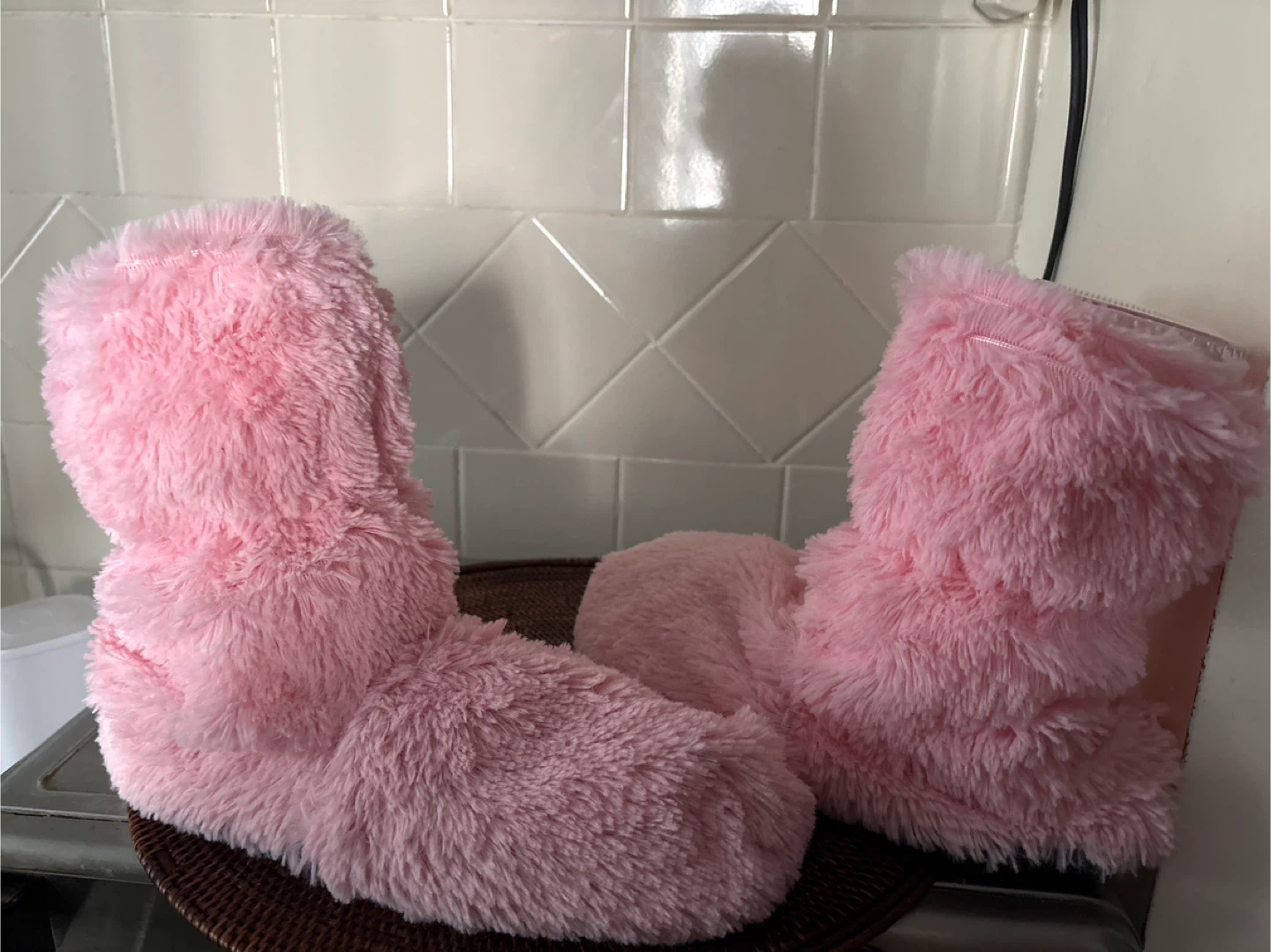 Smart Trend Microwave Heated Boots - Pink - photo 3