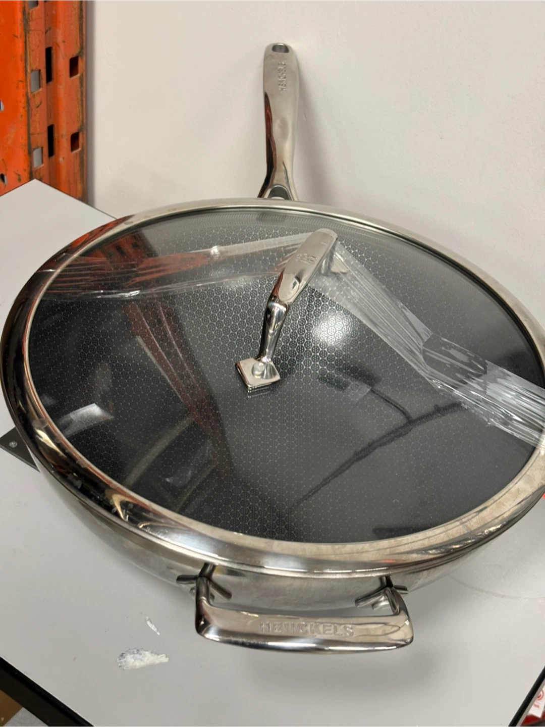 Henckels 18/10 Stainless Steel Wok with Lid 4.7L - photo 2