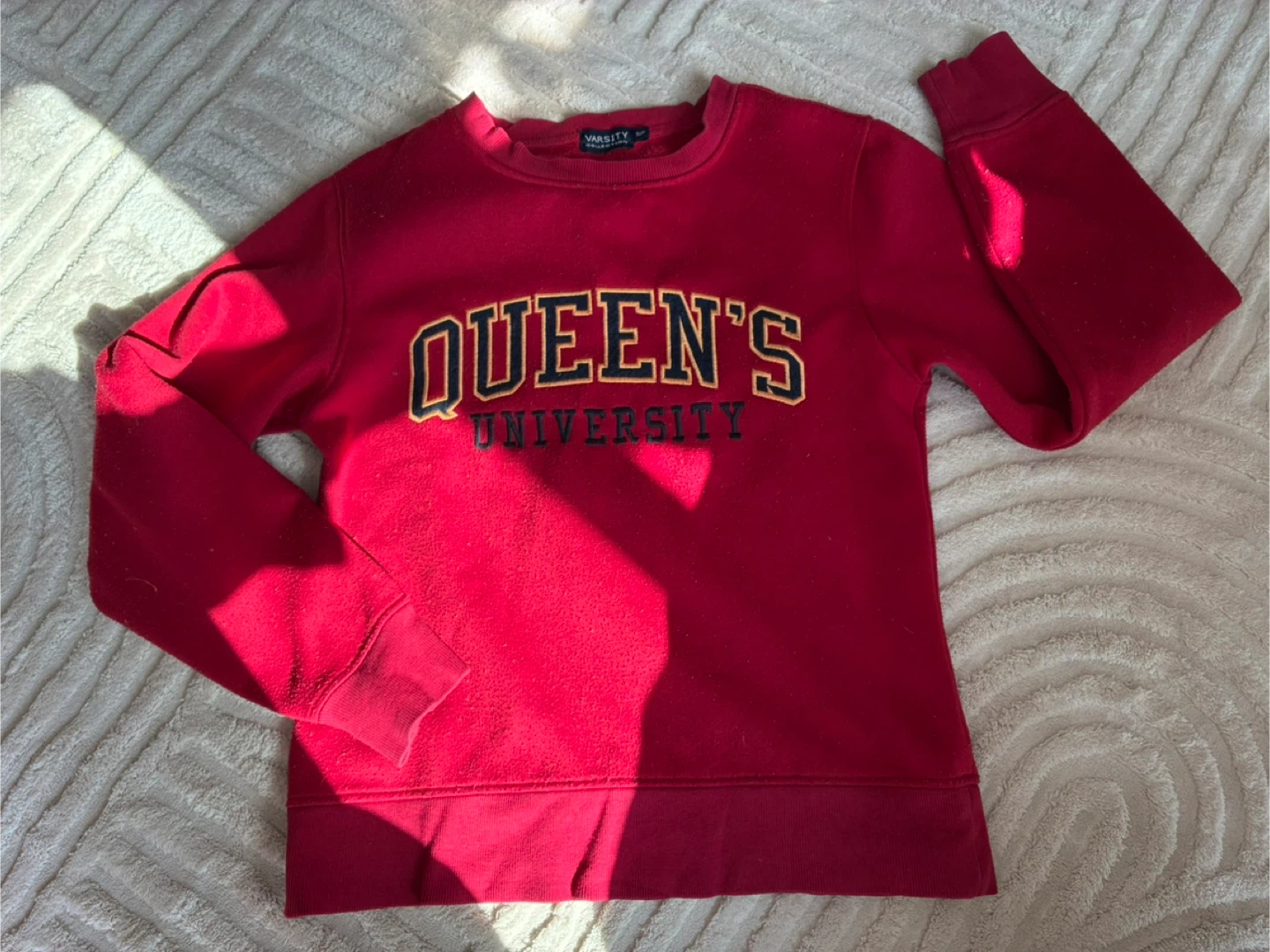 Vintage Queen's University Crewneck Sweatshirt