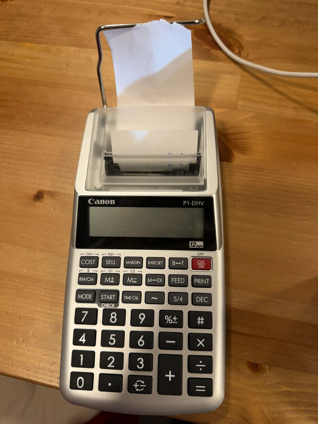 Canon P1-DHV Calculator with Printer