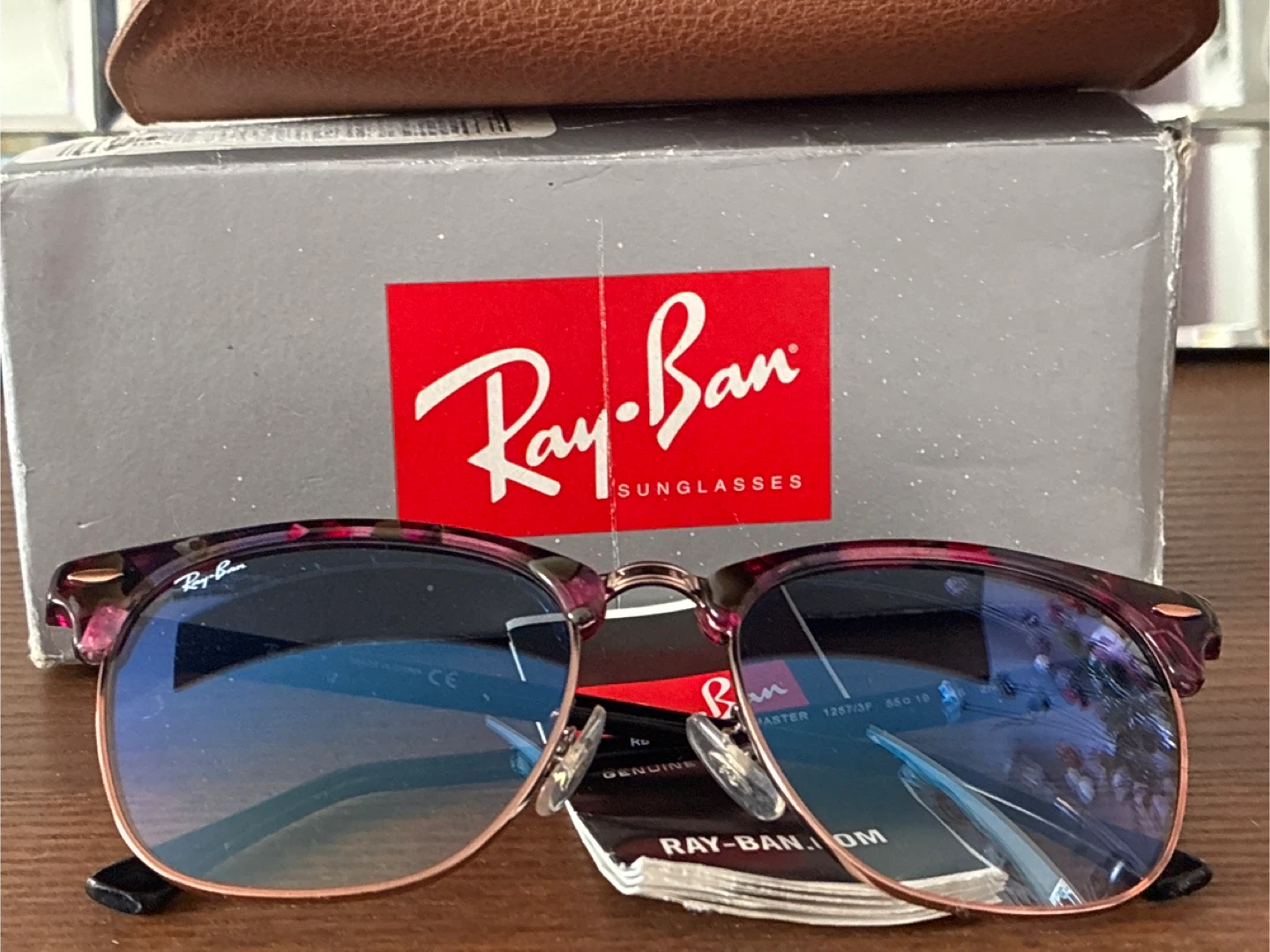 Ray-Ban Clubmaster Sunglasses RB 3016F - photo 5