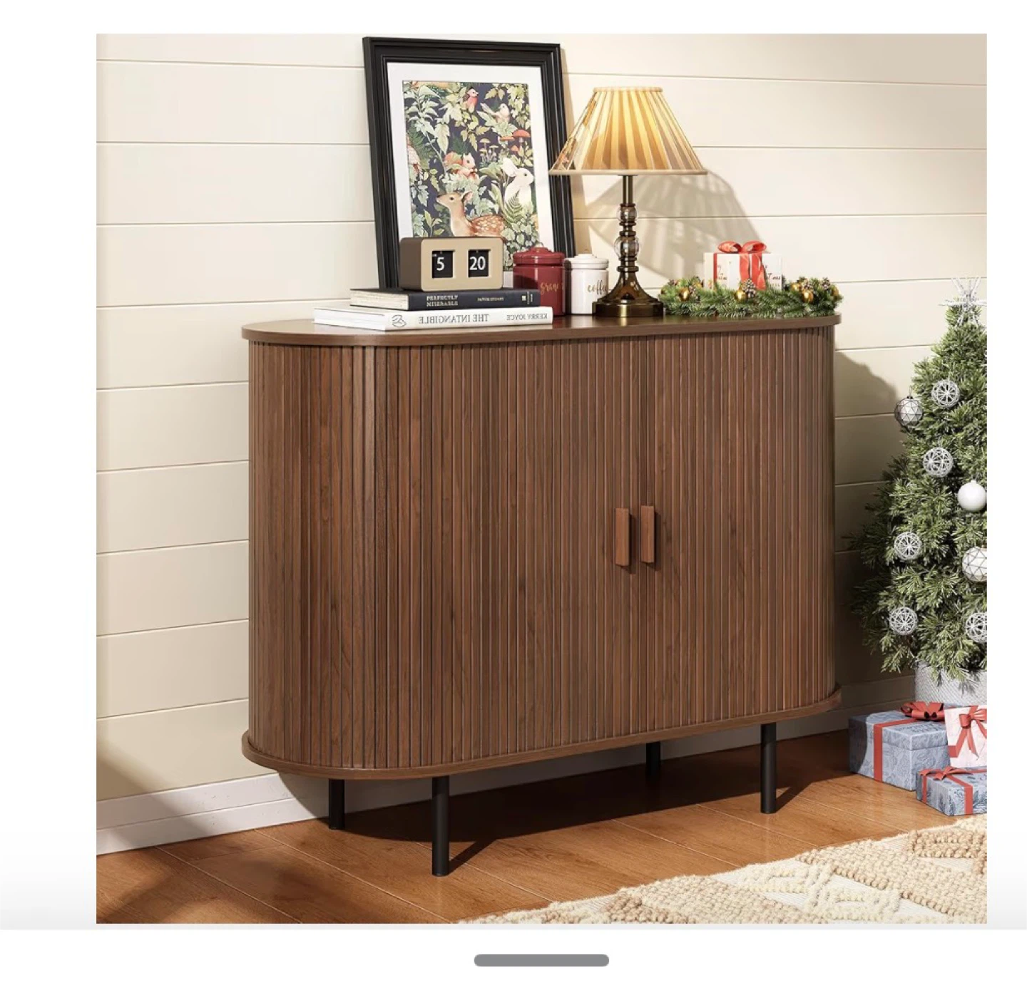 Wood Accent Cabinet
