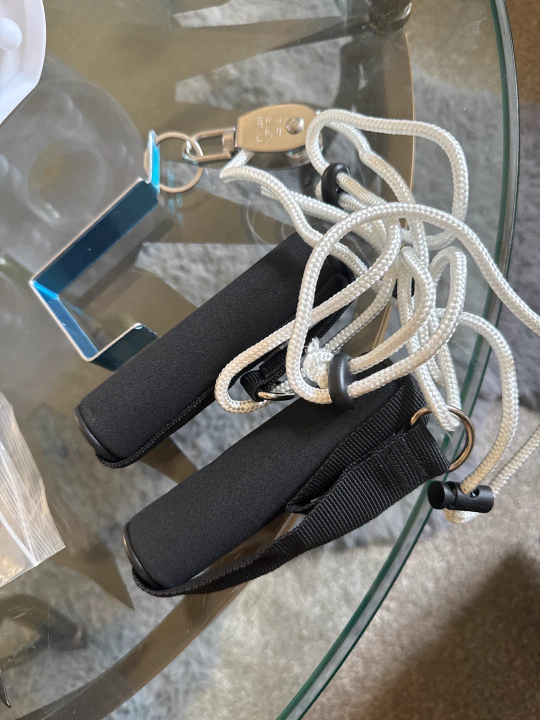 Doorway Pulley System Exercise Handles