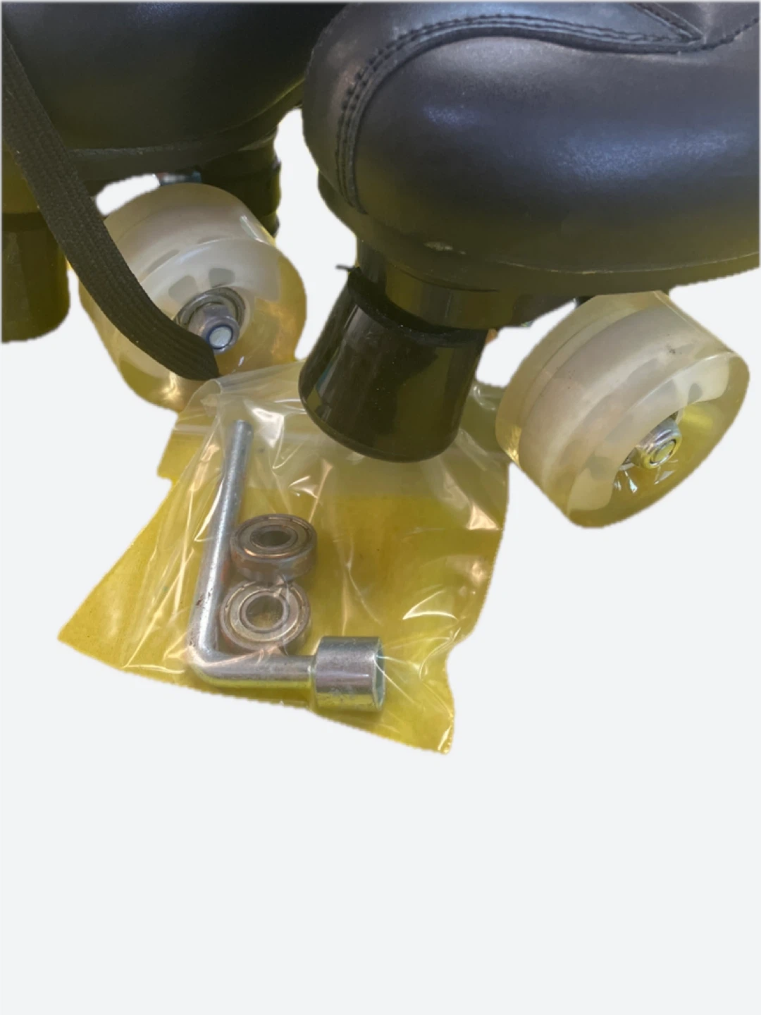 Black Quad Roller Skates with Tool - photo 2