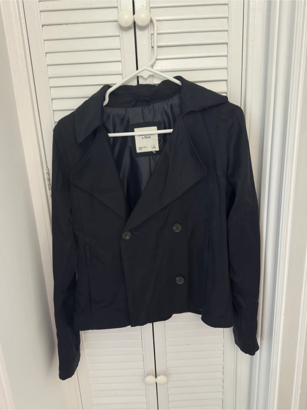 Abercrombie & Fitch Black Jacket