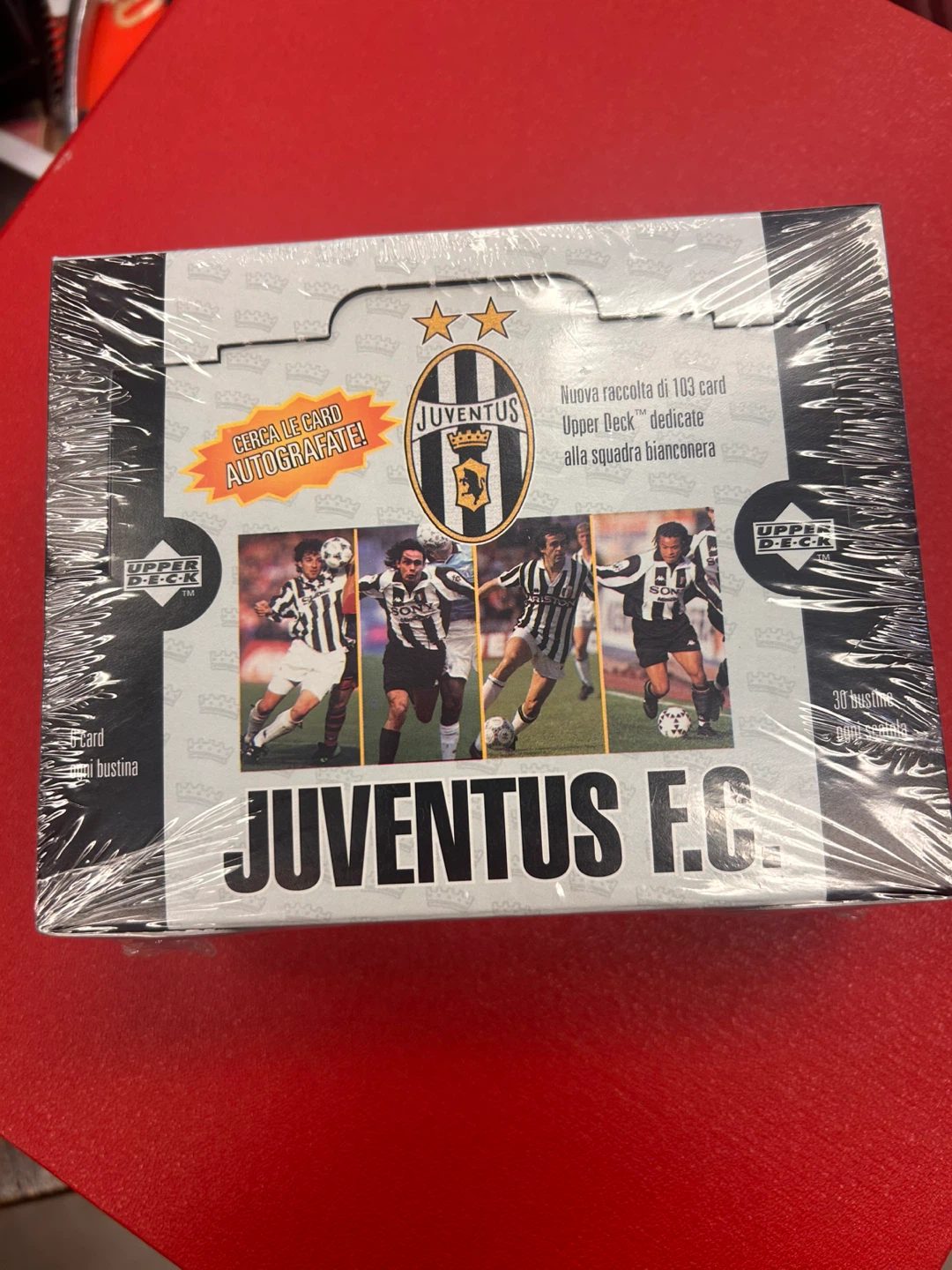 Upper Deck Juventus F.C. Trading Card Box