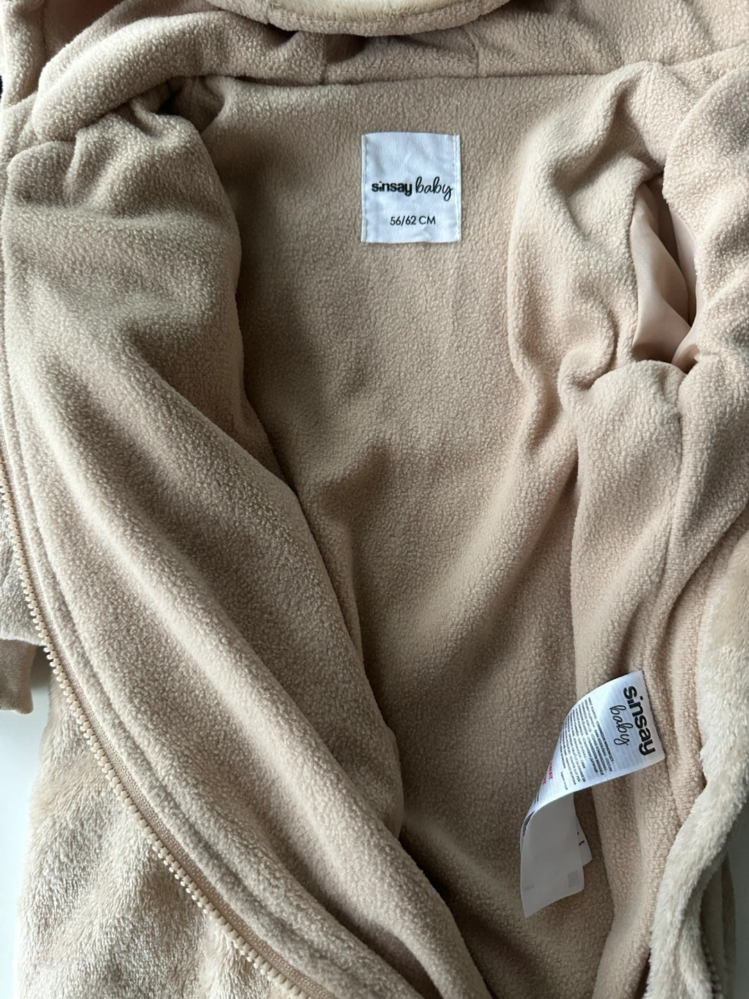 Baby Bear Fleece Snowsuit 56/62 CM - photo 3