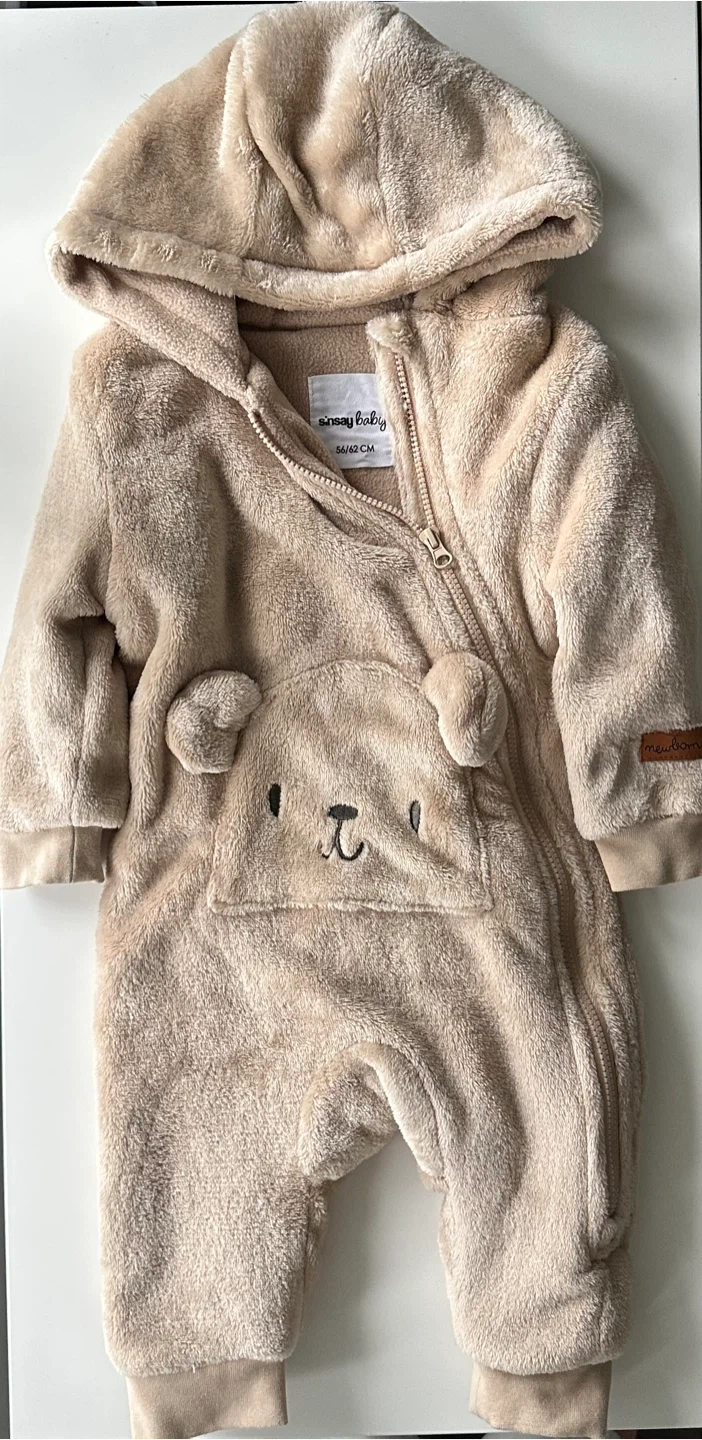 Baby Bear Fleece Snowsuit 56/62 CM