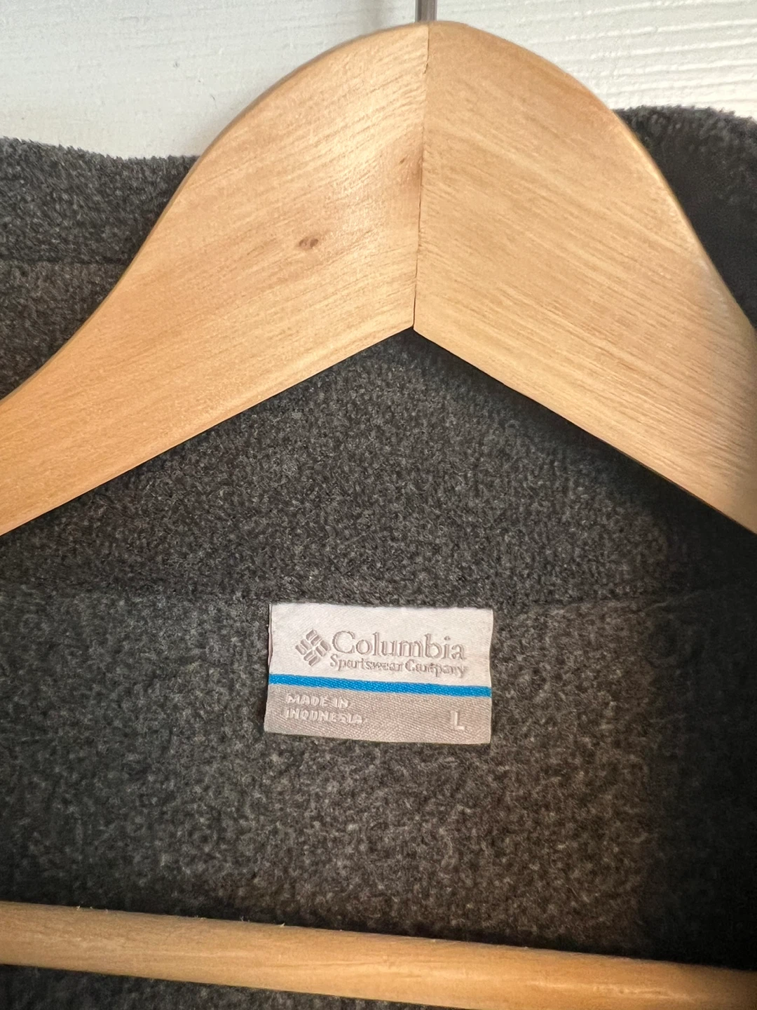 🧡Columbia Fleece Jacket - Grey - Size L - photo 3