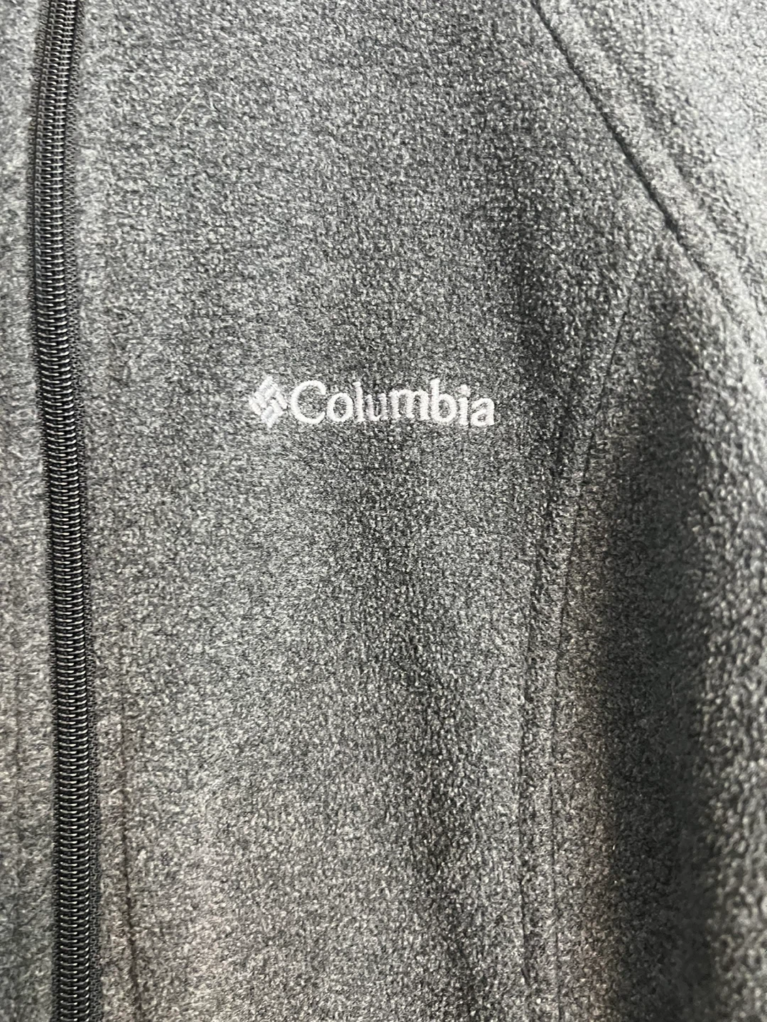 🧡Columbia Fleece Jacket - Grey - Size L - photo 2
