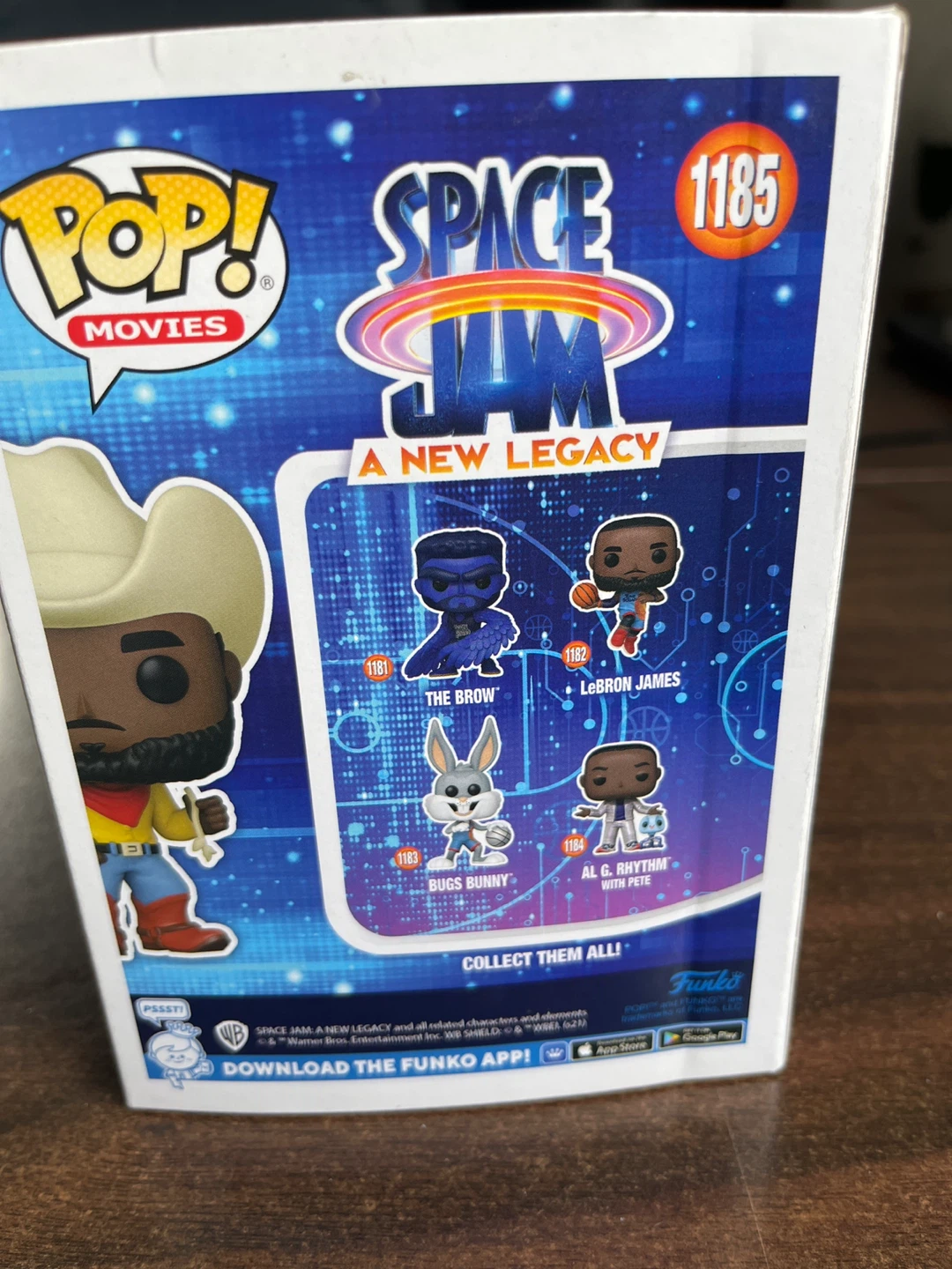 Funko Pop! Space Jam  LeBron James #1185 Vinyl Figure - photo 3