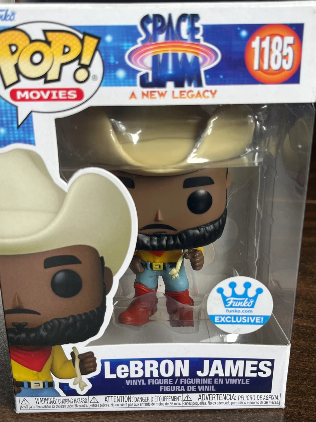 Funko Pop! Space Jam  LeBron James #1185 Vinyl Figure