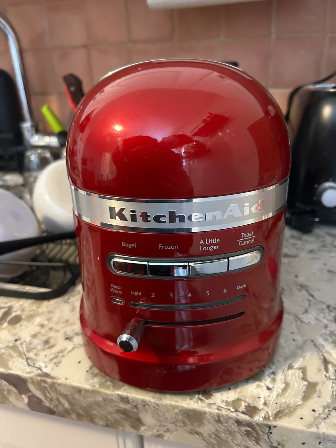 KitchenAid 2-Slice Pro Line Red Toaster