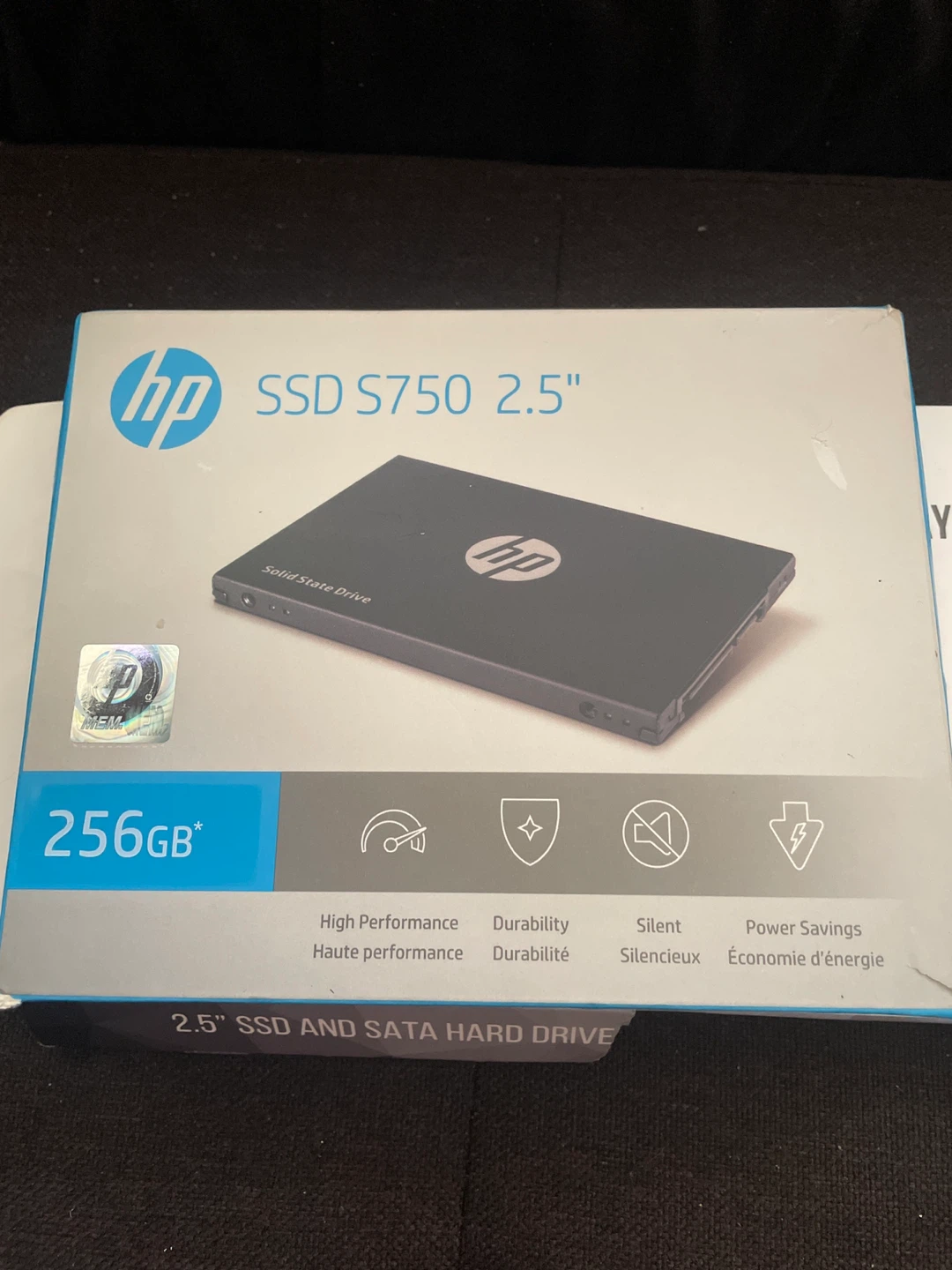 HP SSD S750 256GB & Sabrent 2.5" to 3.5" Bay Bracket & Adapter - photo 2