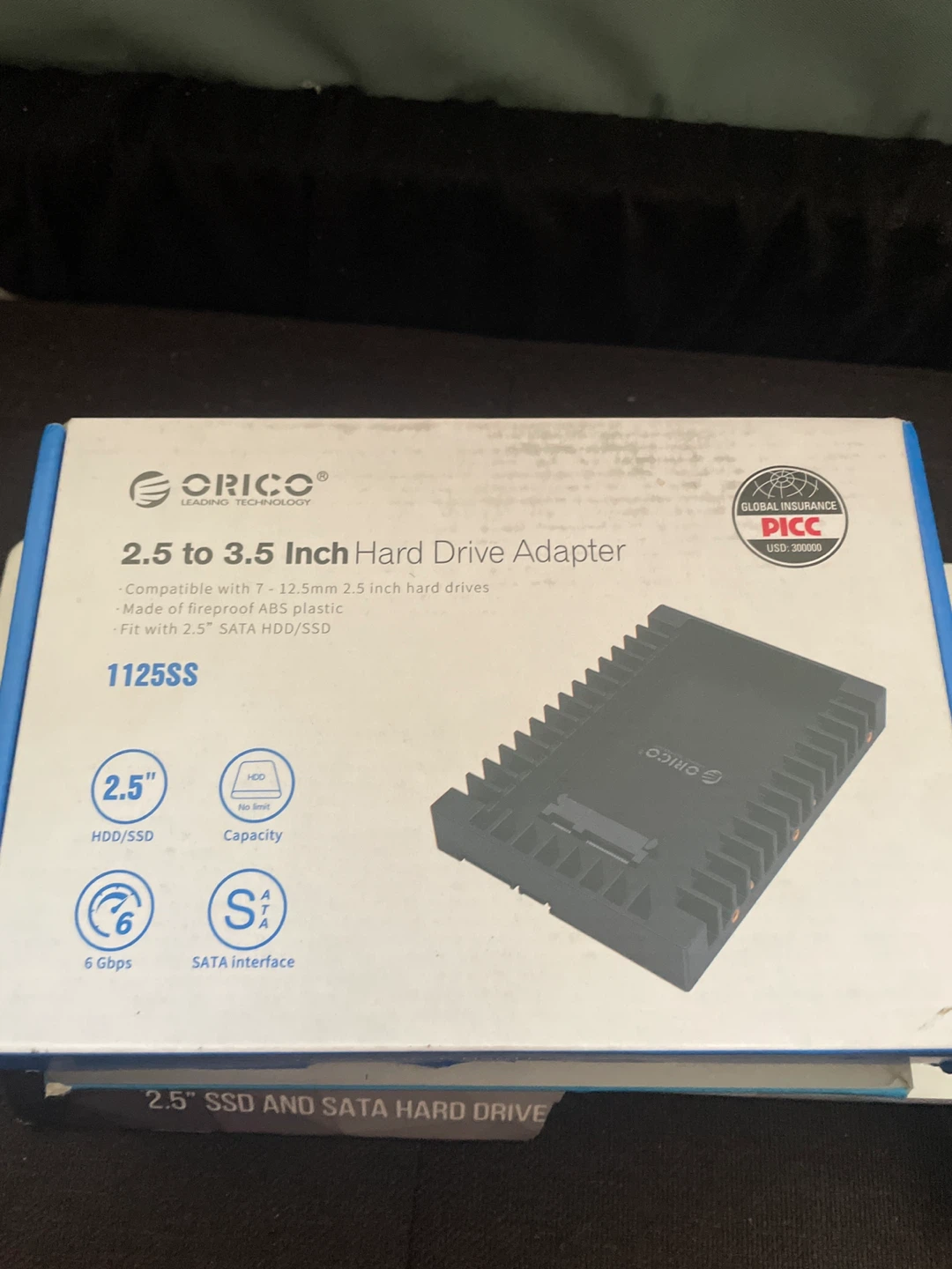 HP SSD S750 256GB & Sabrent 2.5" to 3.5" Bay Bracket & Adapter - photo 3