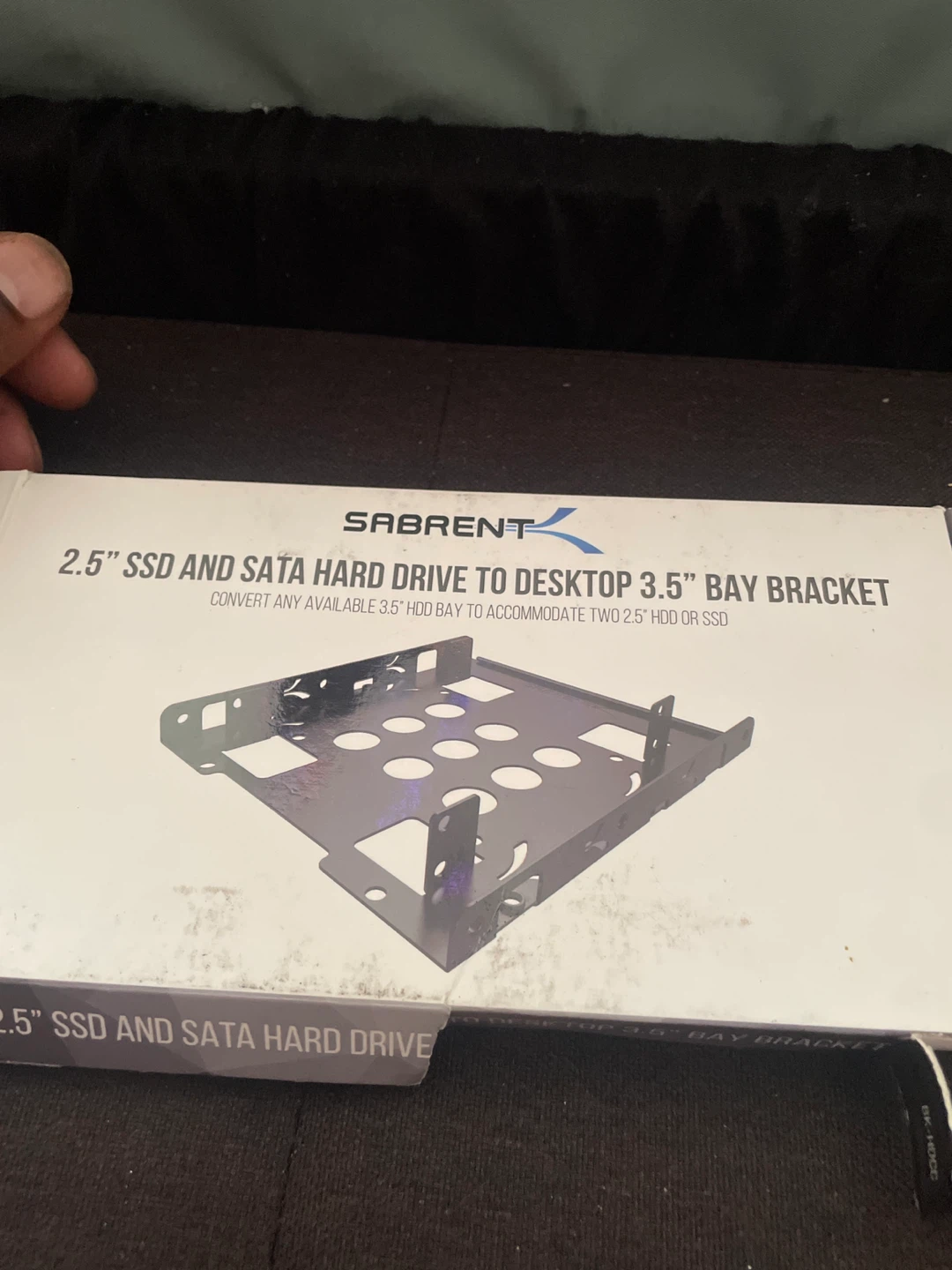 HP SSD S750 256GB & Sabrent 2.5" to 3.5" Bay Bracket & Adapter