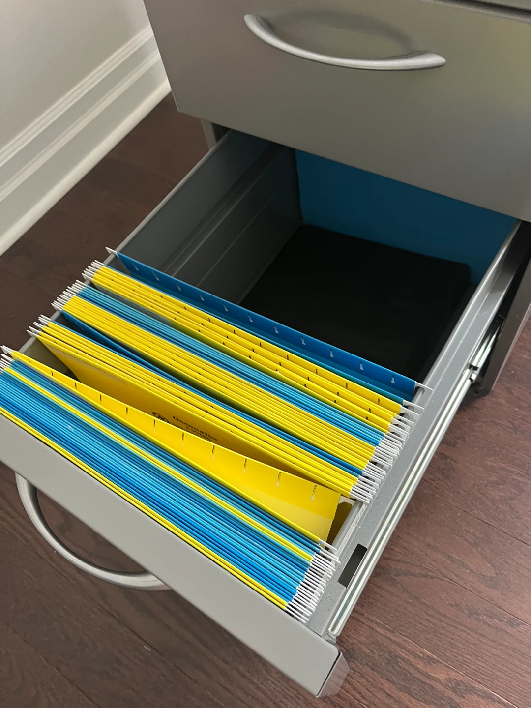 2-Drawer Filing Cabinet with Padded Seat - photo 2