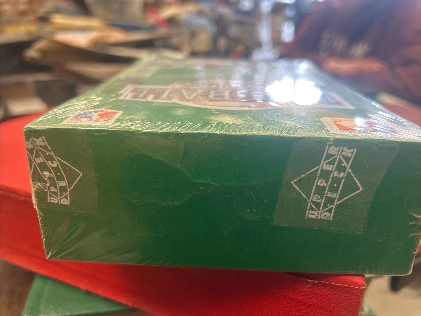 Factory sealed 1990 Upper Deck Baseball Series 1 Hobby Box. - photo 4