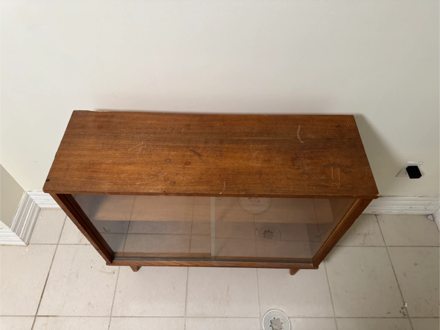 Teak Cabinet with Glass Doors - photo 2