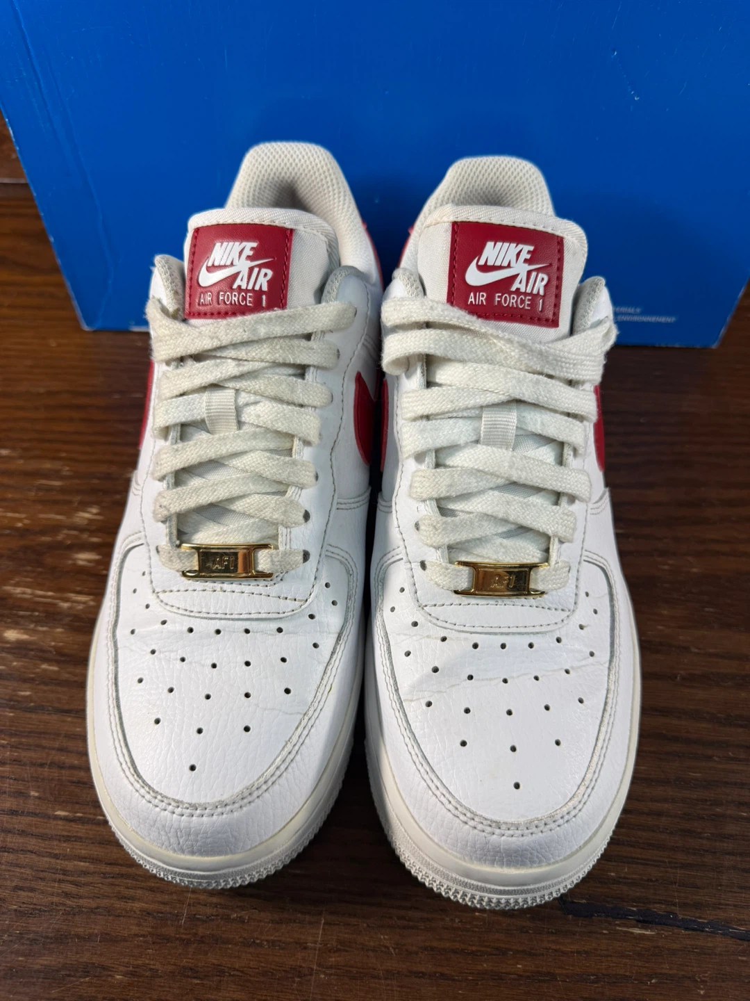 Nike Air Force 1 Low'07 White Gym Sneakers Women’s Size US 7.5 - photo 5