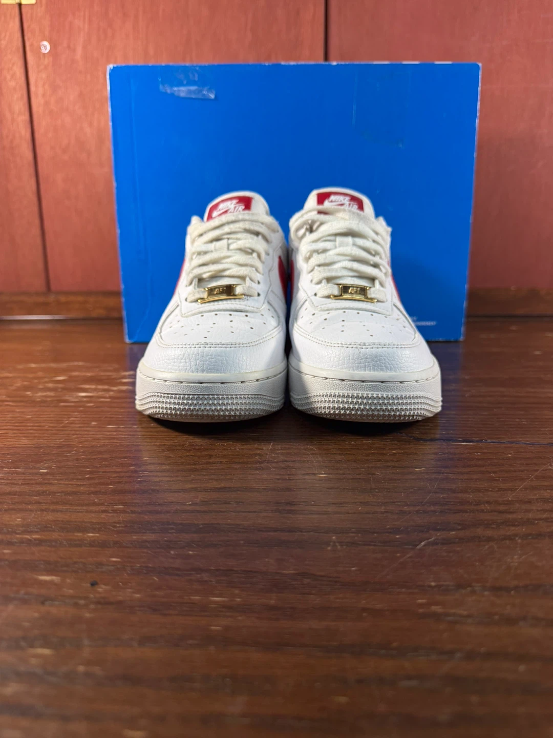 Nike Air Force 1 Low'07 White Gym Sneakers Women’s Size US 7.5 - photo 4