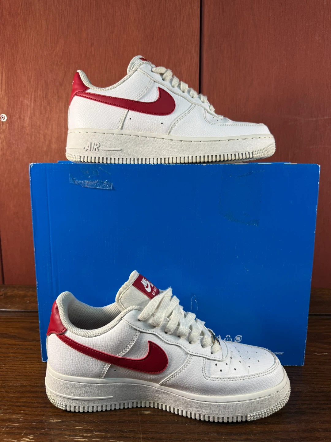 Nike Air Force 1 Low'07 White Gym Sneakers Women’s Size US 7.5 - photo 2
