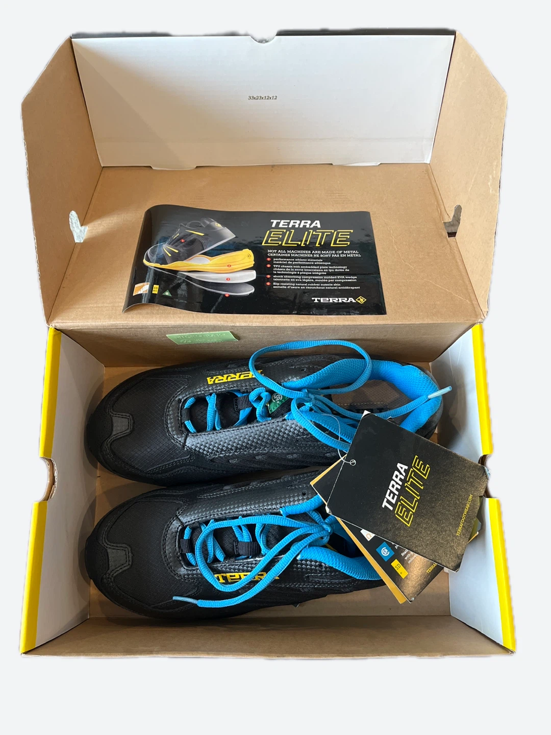 Brand New Terra Vapour CSA Safety Shoes Size 8 – Unused w/ Box - photo 4