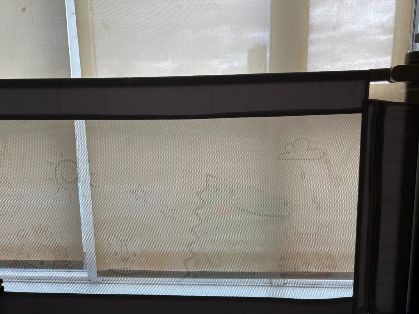 Baby Gate Mesh Safety Barrier