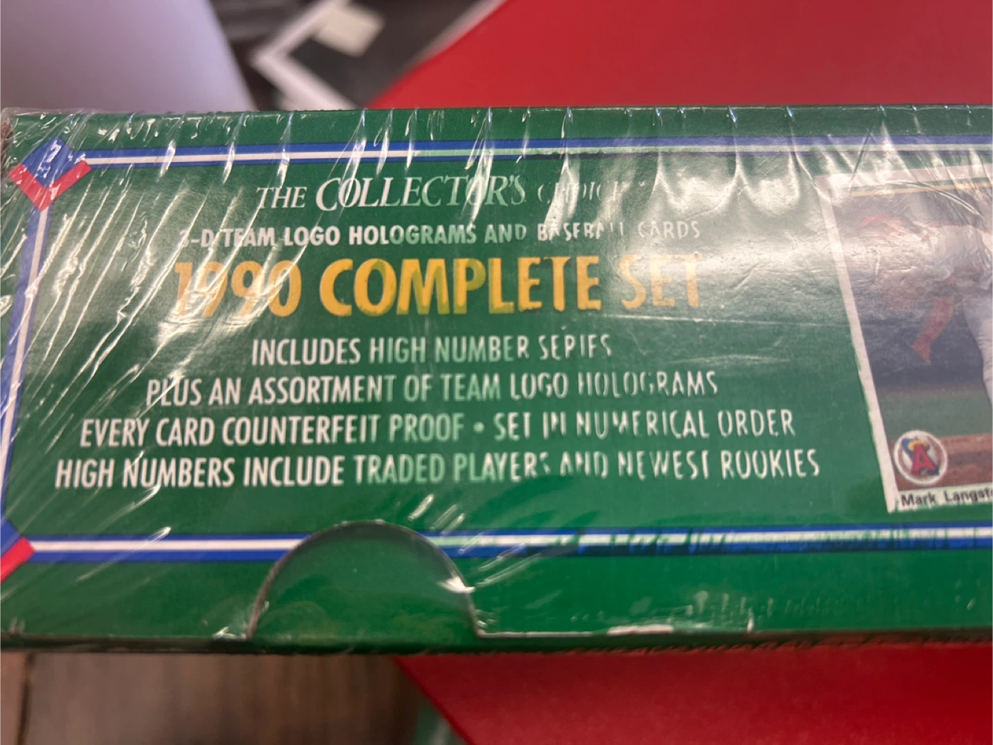 1990 Upper Deck Baseball Complete Set Sealed - photo 2