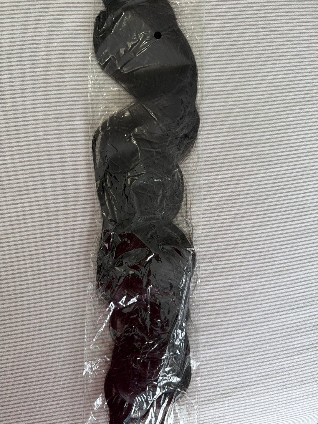 Dark Brown Wavy Clip-in Ponytail Extension - photo 2