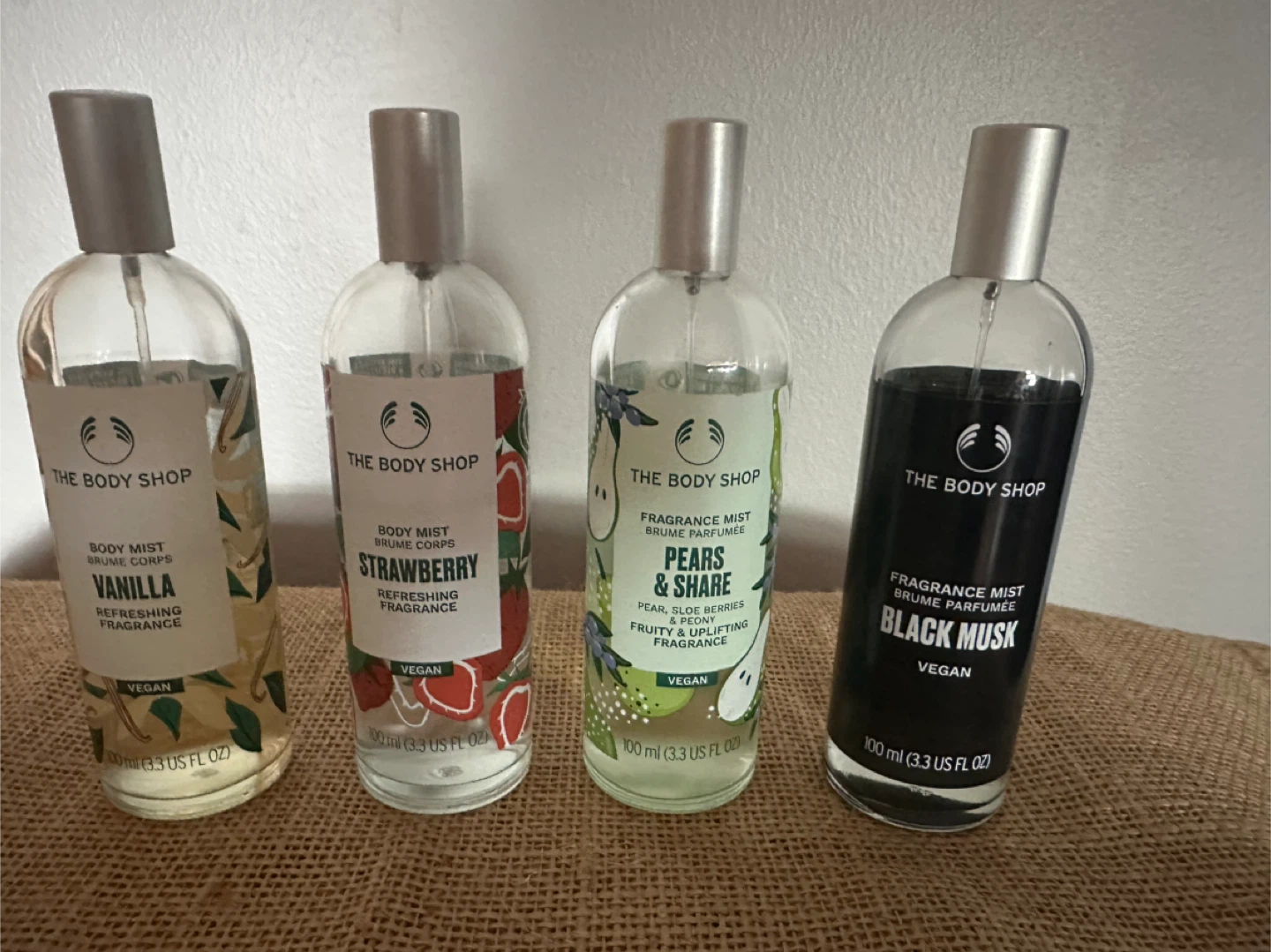 Bundle of 4 Body Mists | The Body Shop