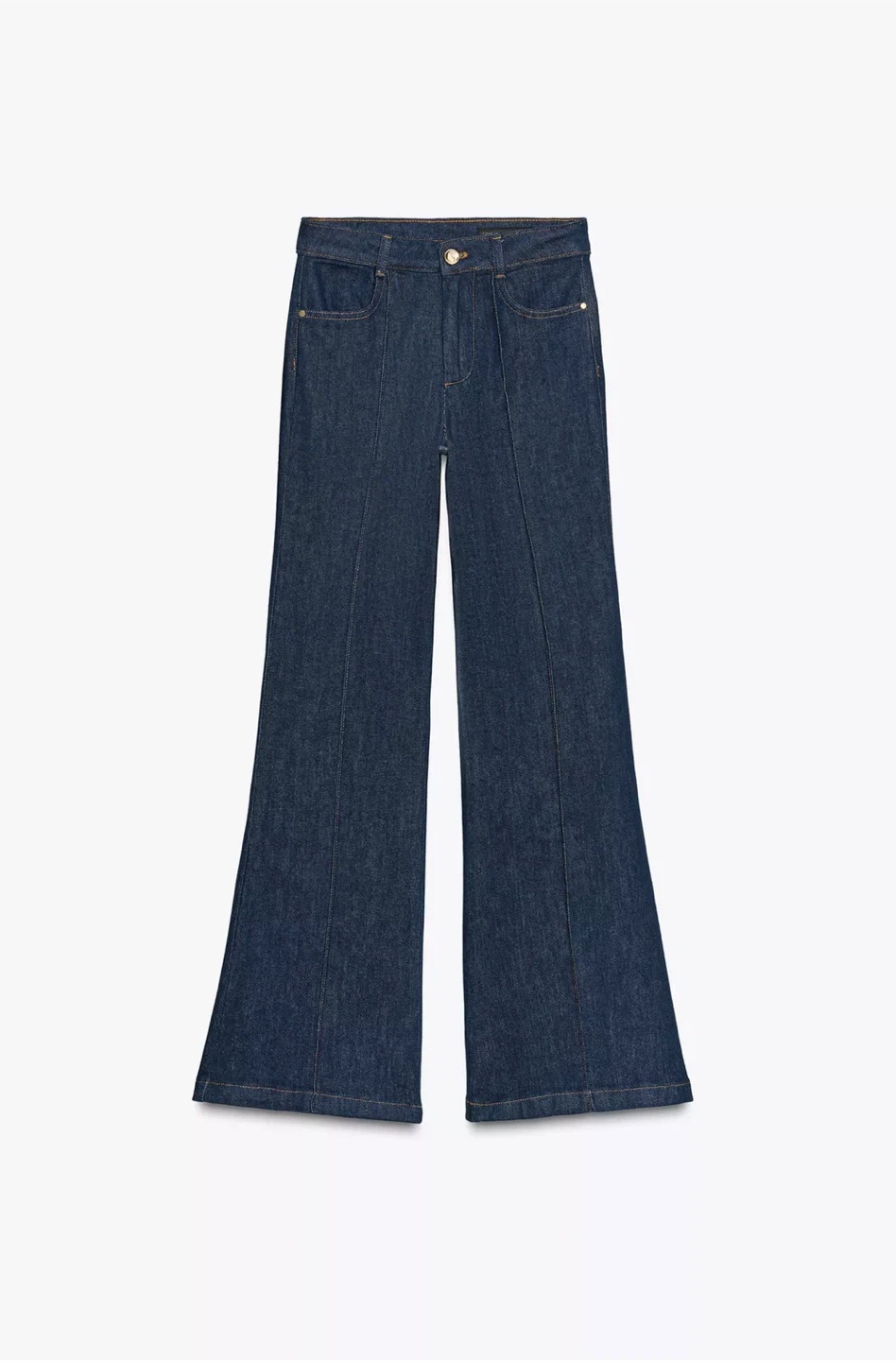 White Wide Leg Trousers and Blue Jeans - Size XS - photo 2