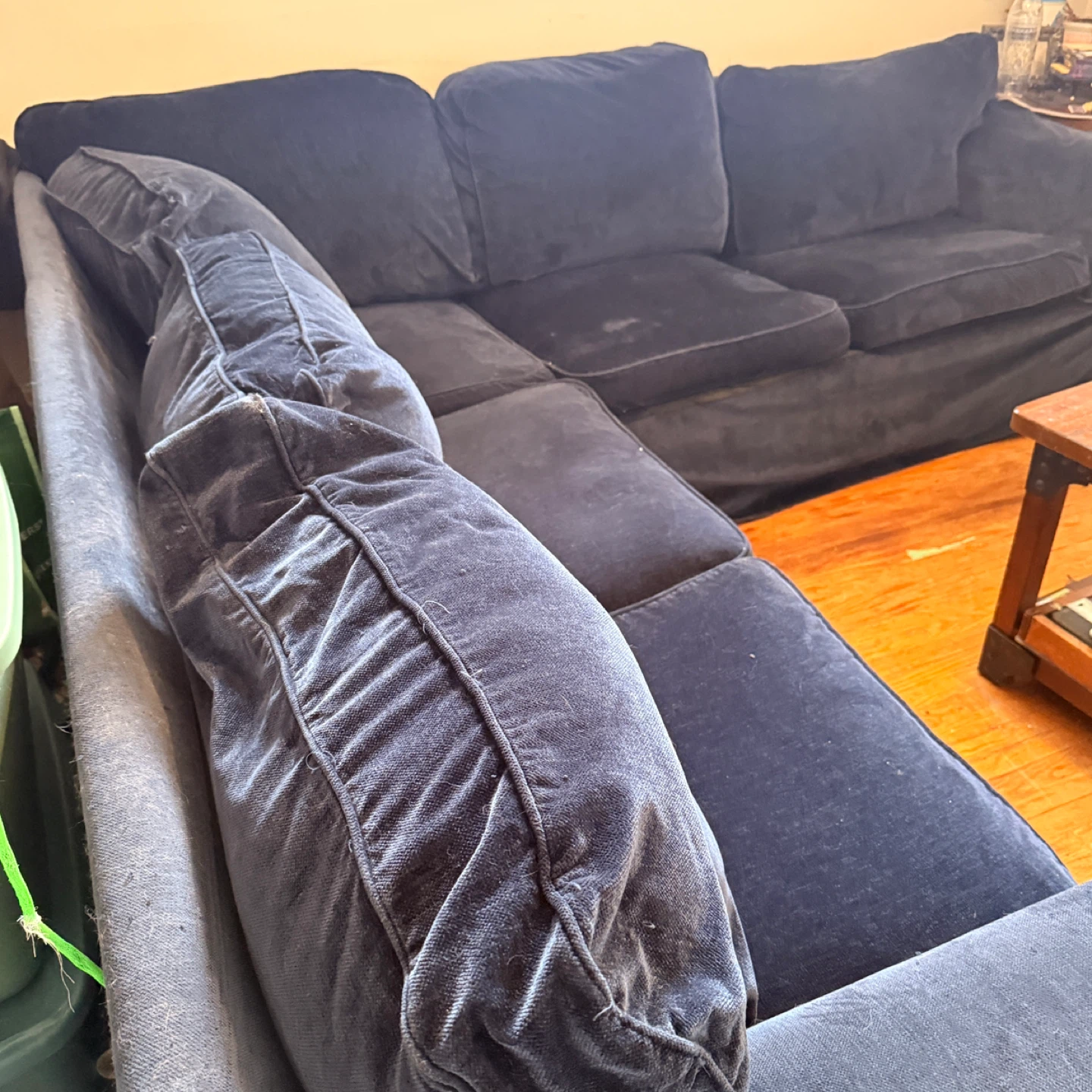 IKEA ektorp Sectional Sofa - Navy Blue
