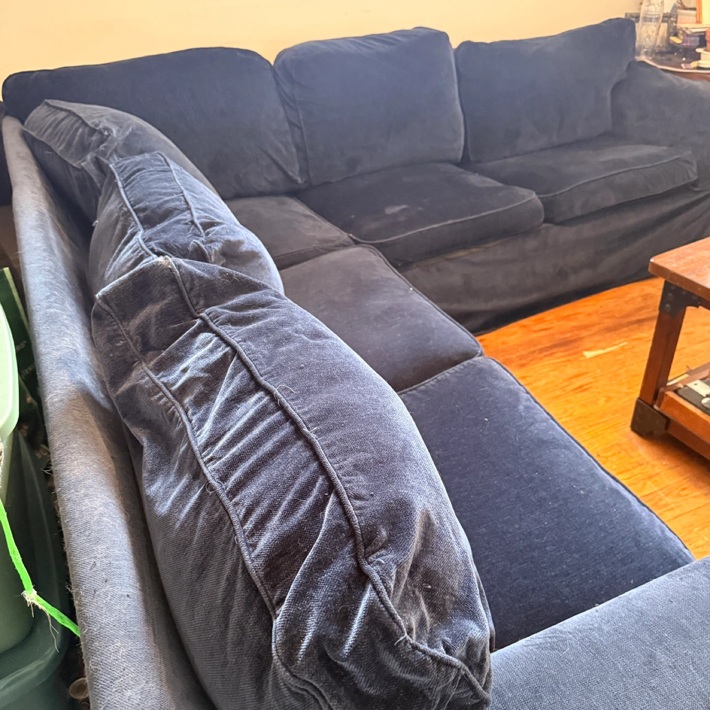 IKEA ektorp Sectional Sofa - Navy Blue - photo 3