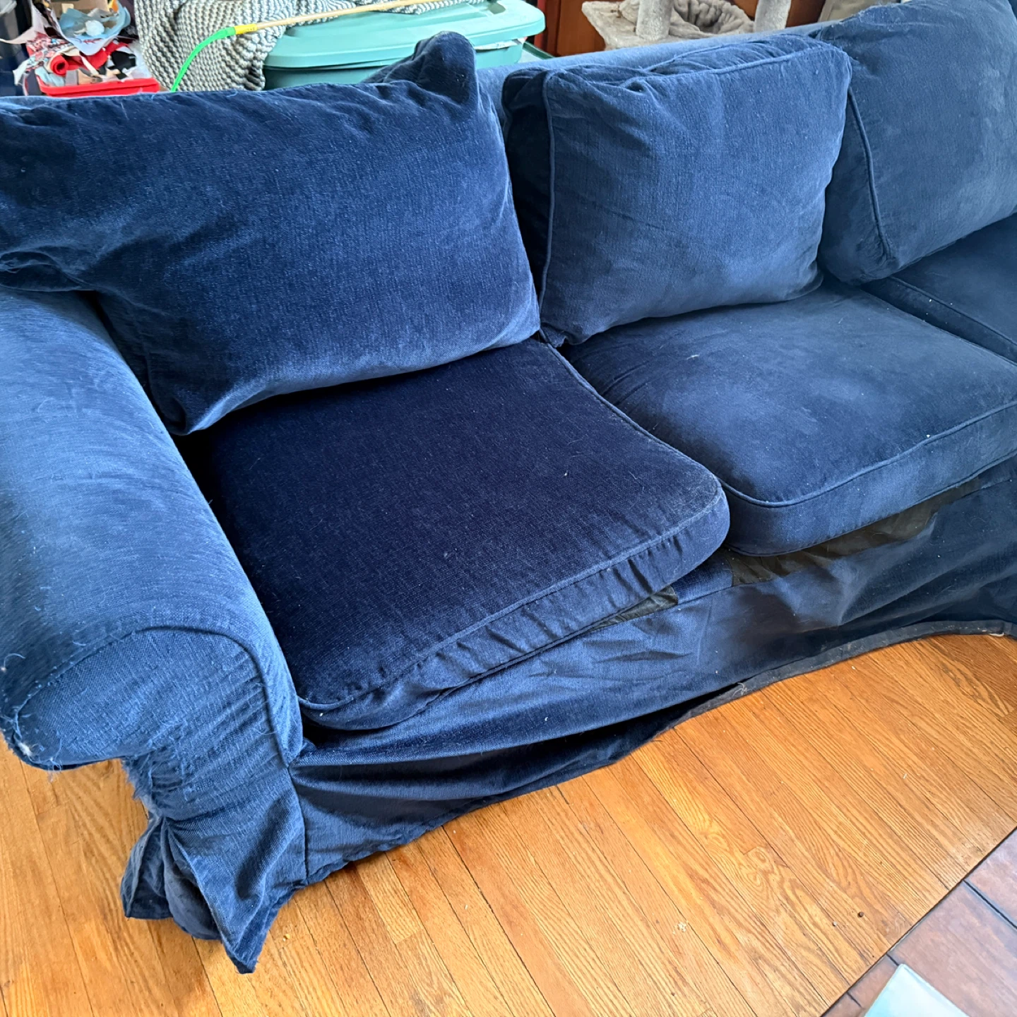 IKEA ektorp Sectional Sofa - Navy Blue - photo 5