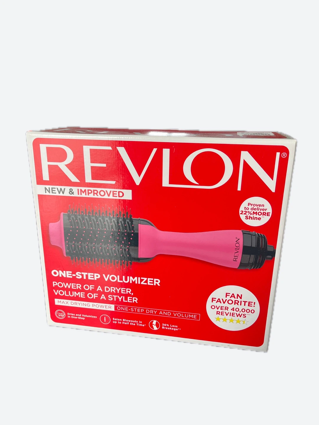 Revlon One-Step Volumizer Hair Dryer Brush – Like New w/ Box