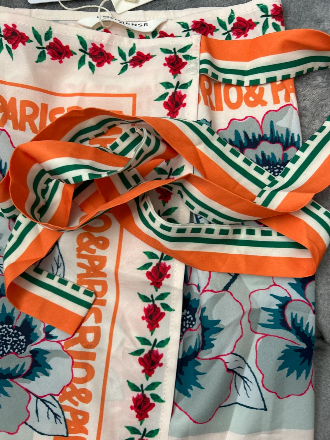 CAMMENSE XL Floral Print Wrap Skirt - photo 3