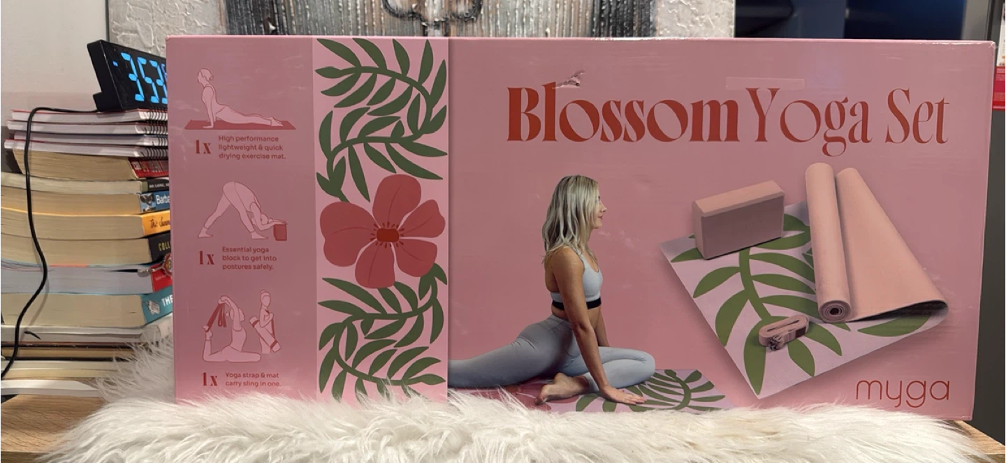 Myga Blossom Yoga Set