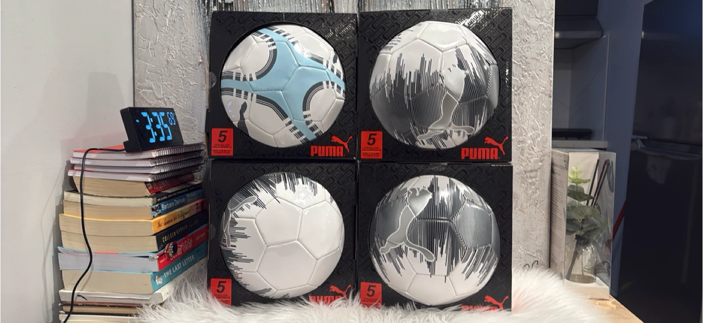 Puma Size 5 Soccer Balls (3 styles)