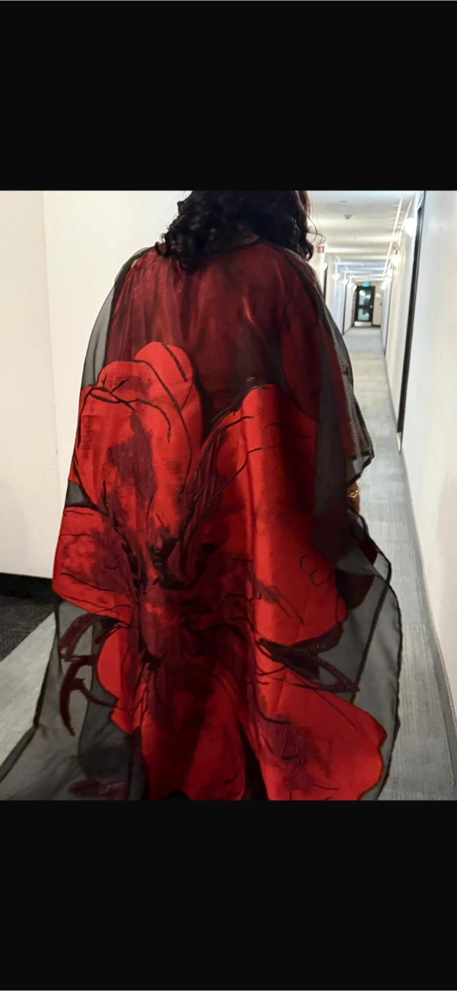 Robe à motif floral - photo 5
