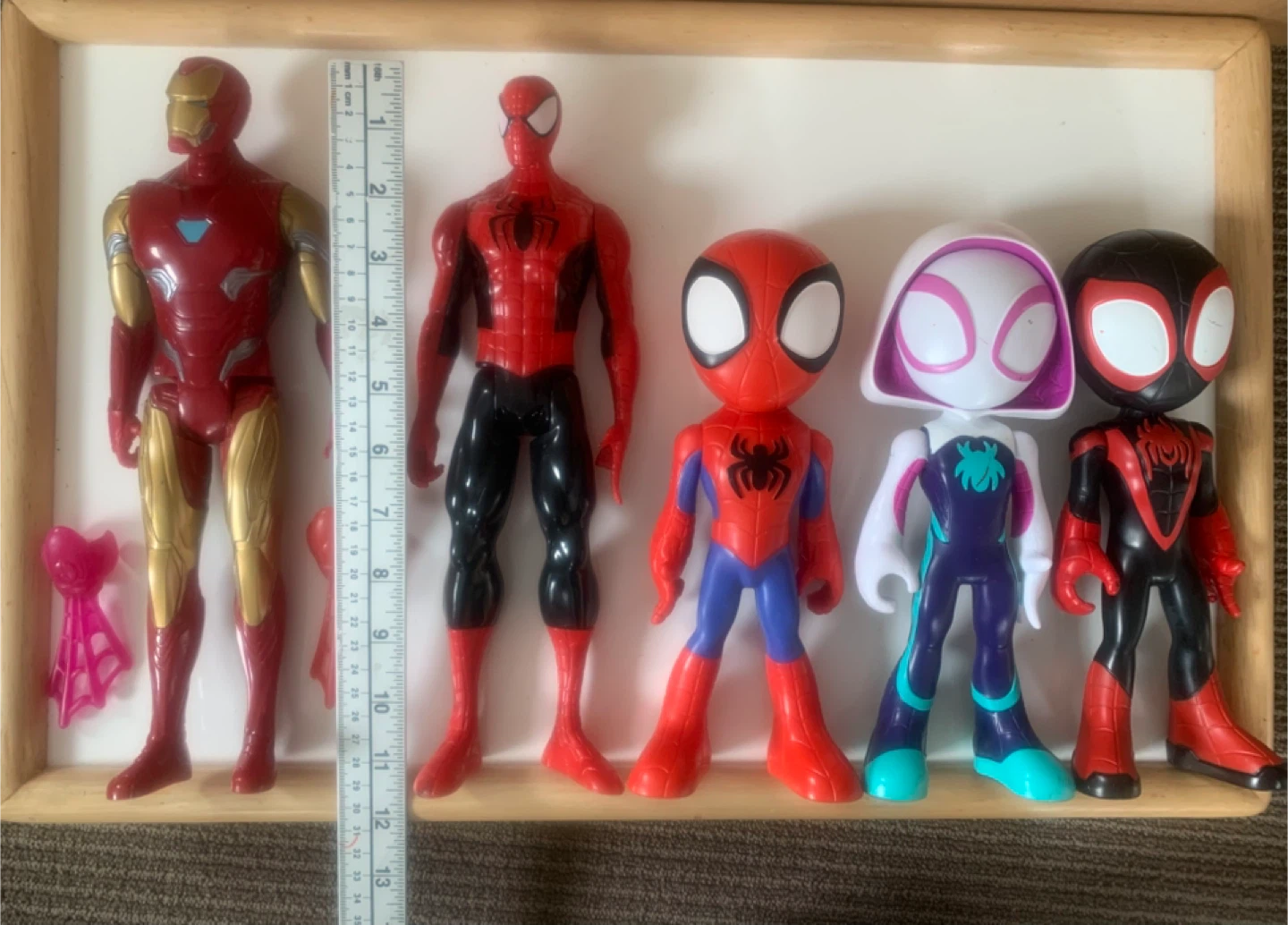 Marvel Spider-Man & Iron Man Action Figures Set - photo 2